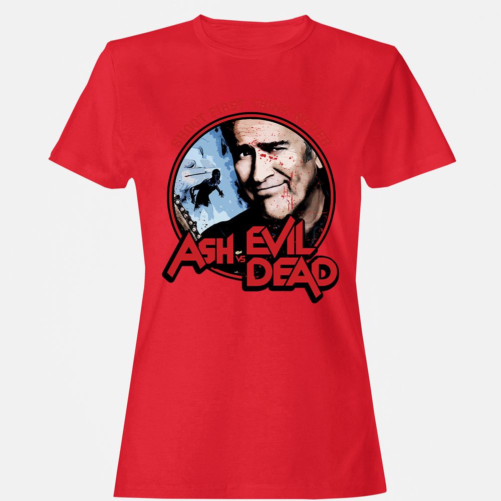 Women's T-Shirt - VDWT5CXX - Red - 13
