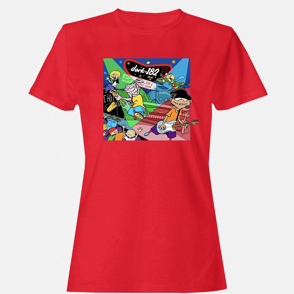 Women's T-Shirt - CAMS9BJP - Red - 13