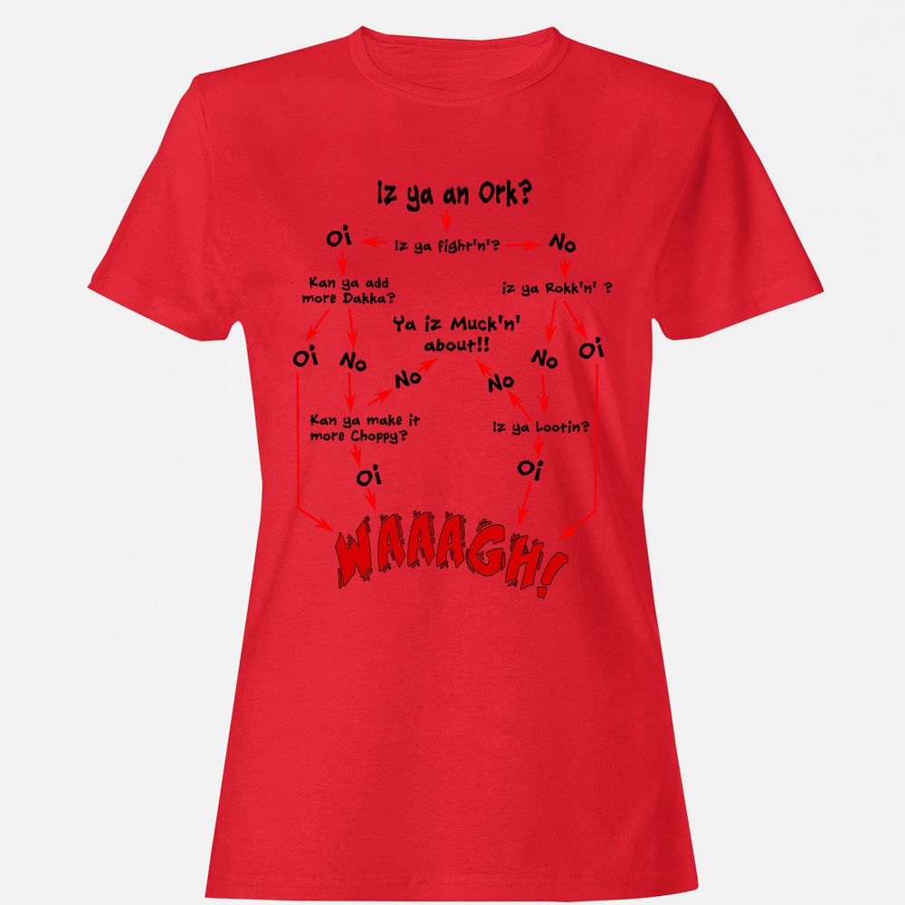 Women's T-Shirt - 7UCDRD8U - Red - 13