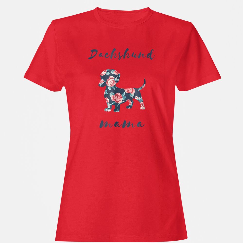 Women's T-Shirt - 4EL43PV5 - Red - 13