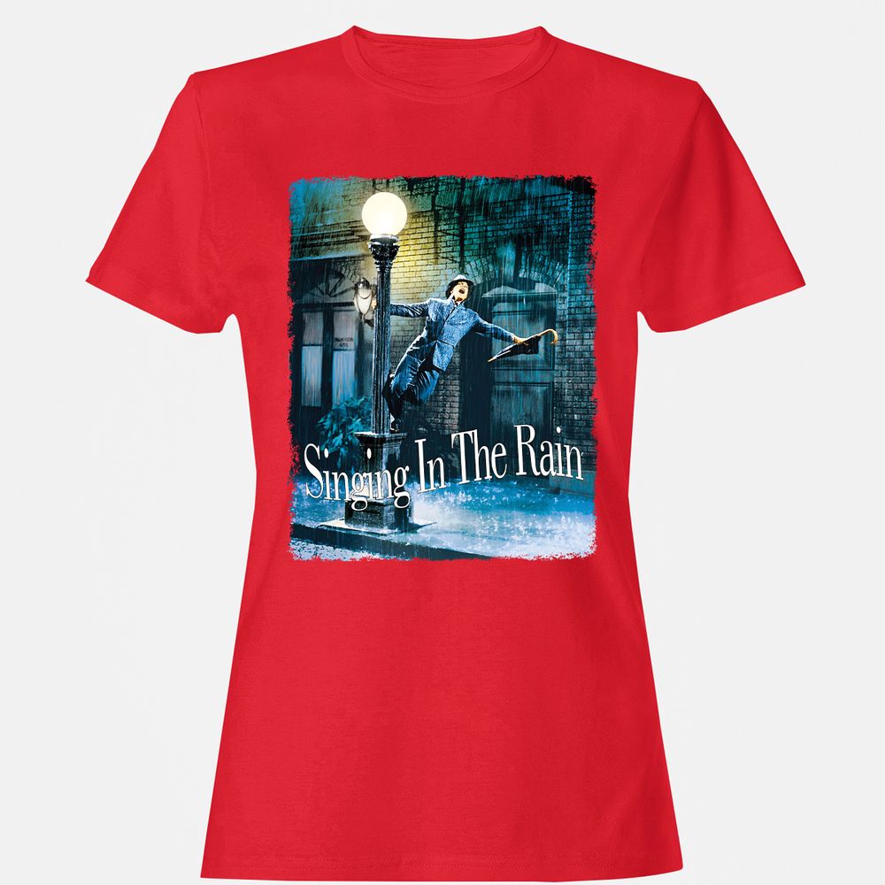 Women's T-Shirt - J7F3YJZ9 - Red - 13