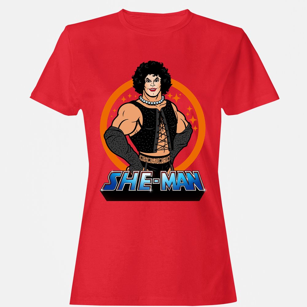 Women's T-Shirt - 64X4JWBX - Red - 13