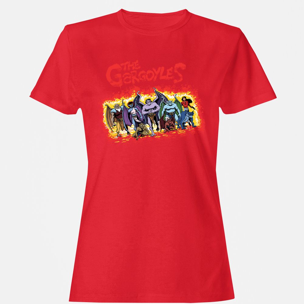 Women's T-Shirt - 1CFT3KQW - Red - 13