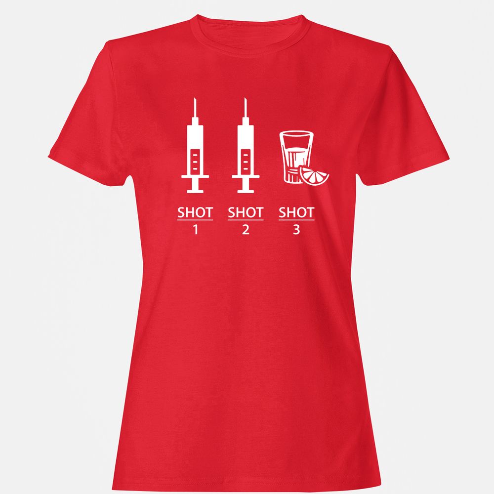 Women's T-Shirt - MXQSQJR2 - Red - 13