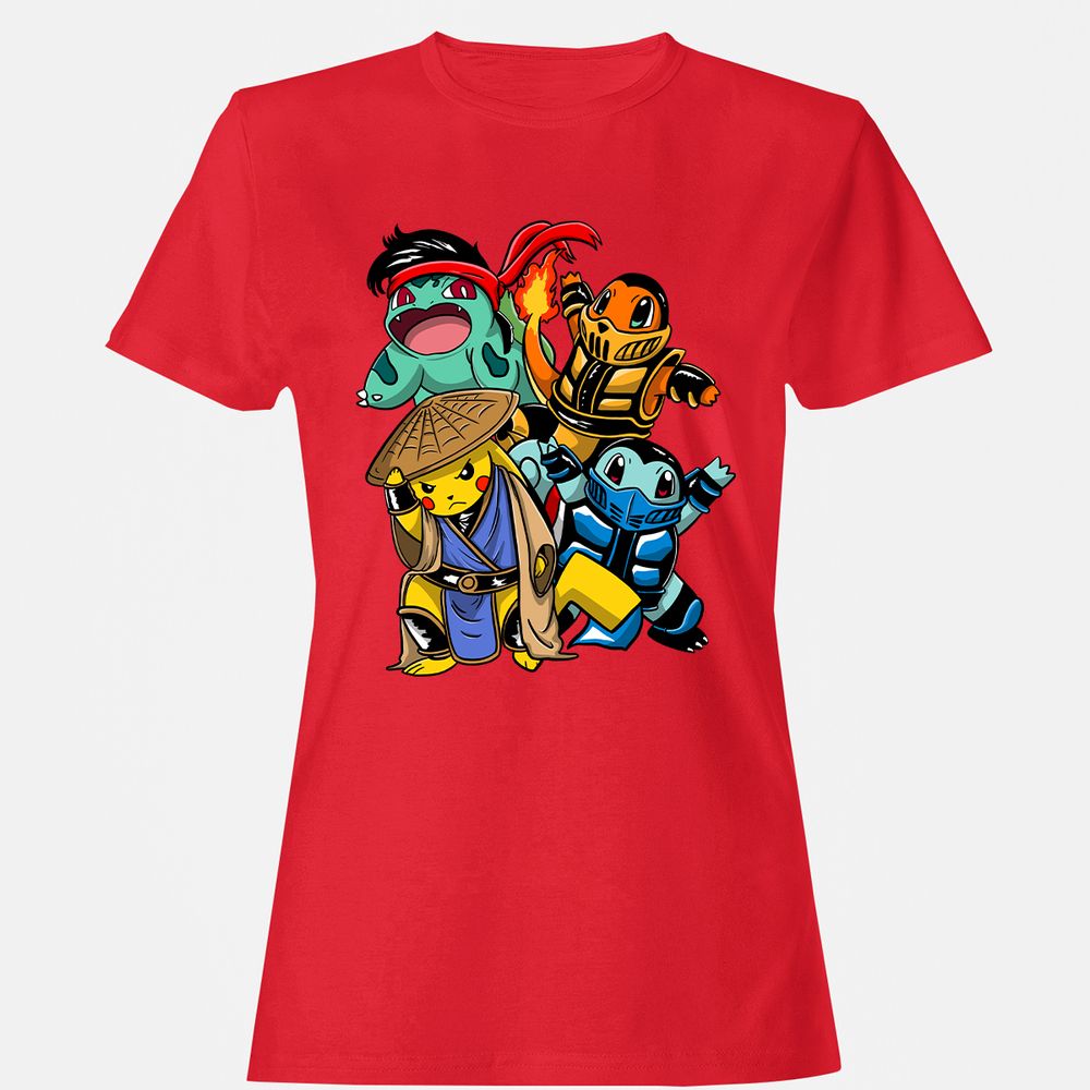 Women's T-Shirt - CE1UYXXS - Red - 13