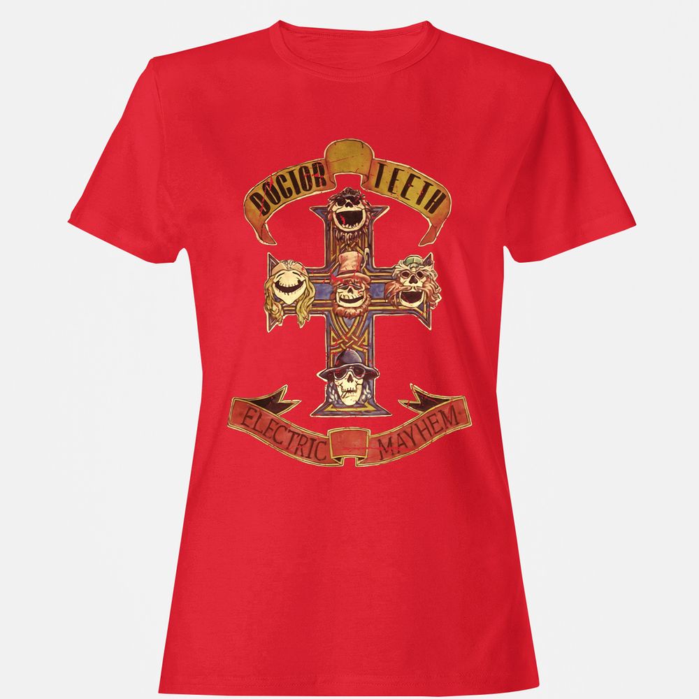 Women's T-Shirt - VE9GW2AB - Red - 13