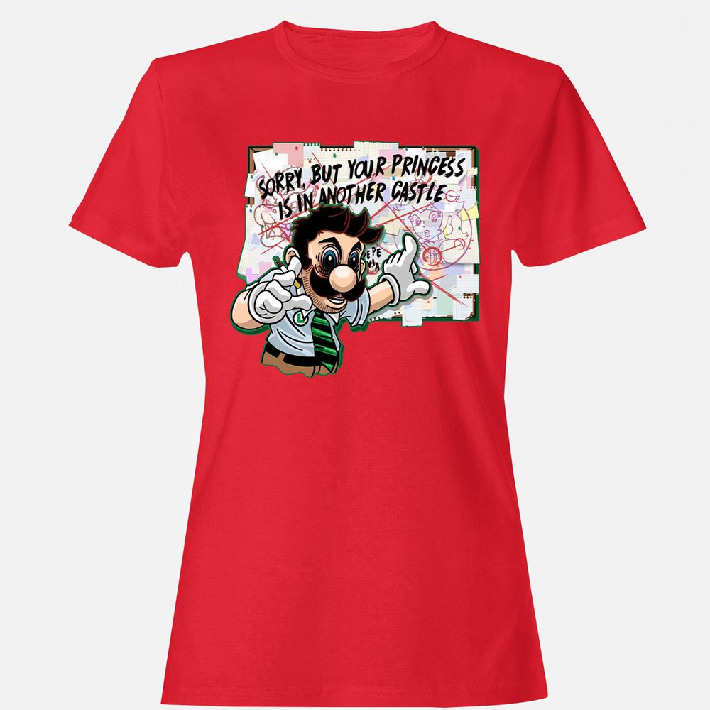 Women's T-Shirt - TTE6K8A9 - Red - 13