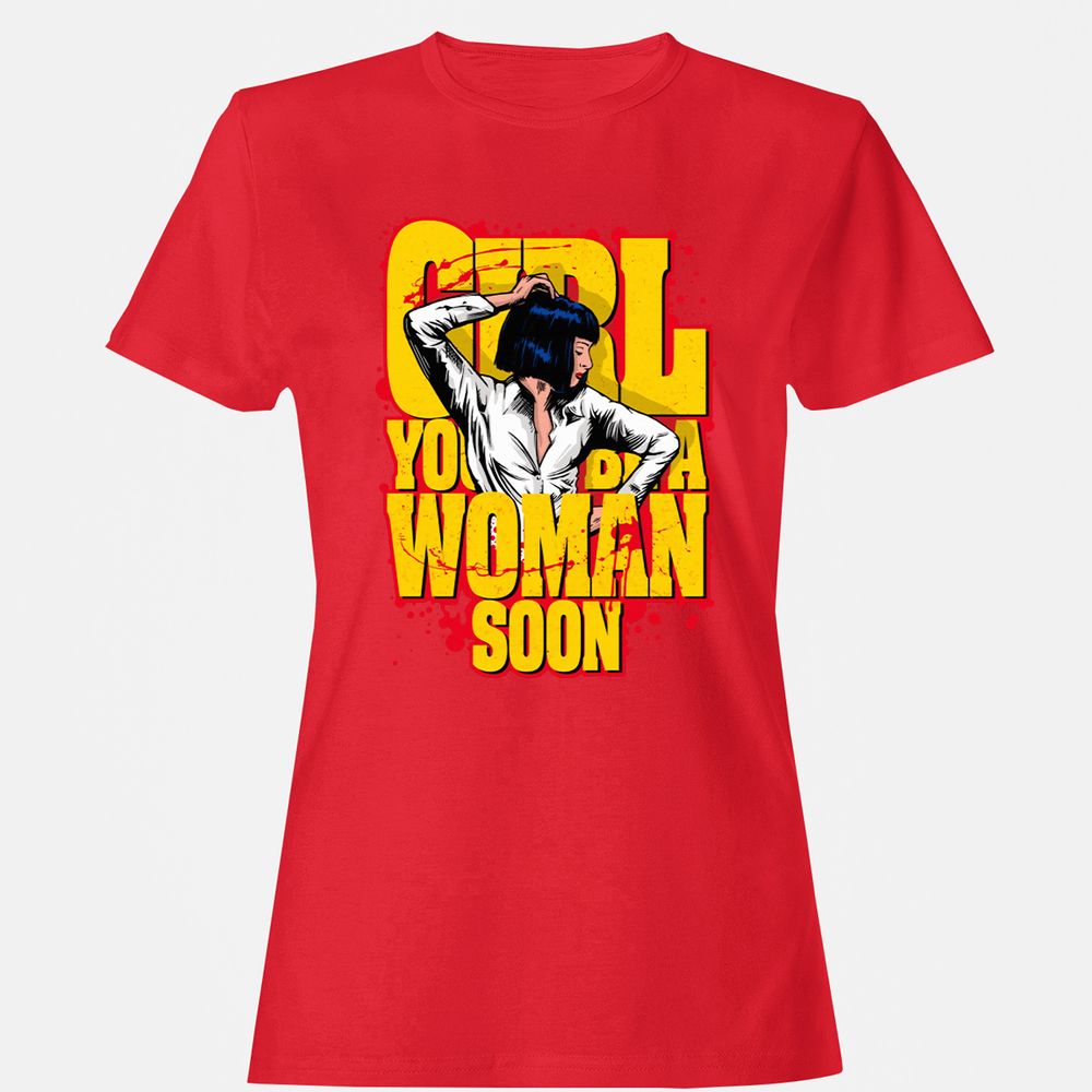Women's T-Shirt - KTYFUN24 - Red - 13