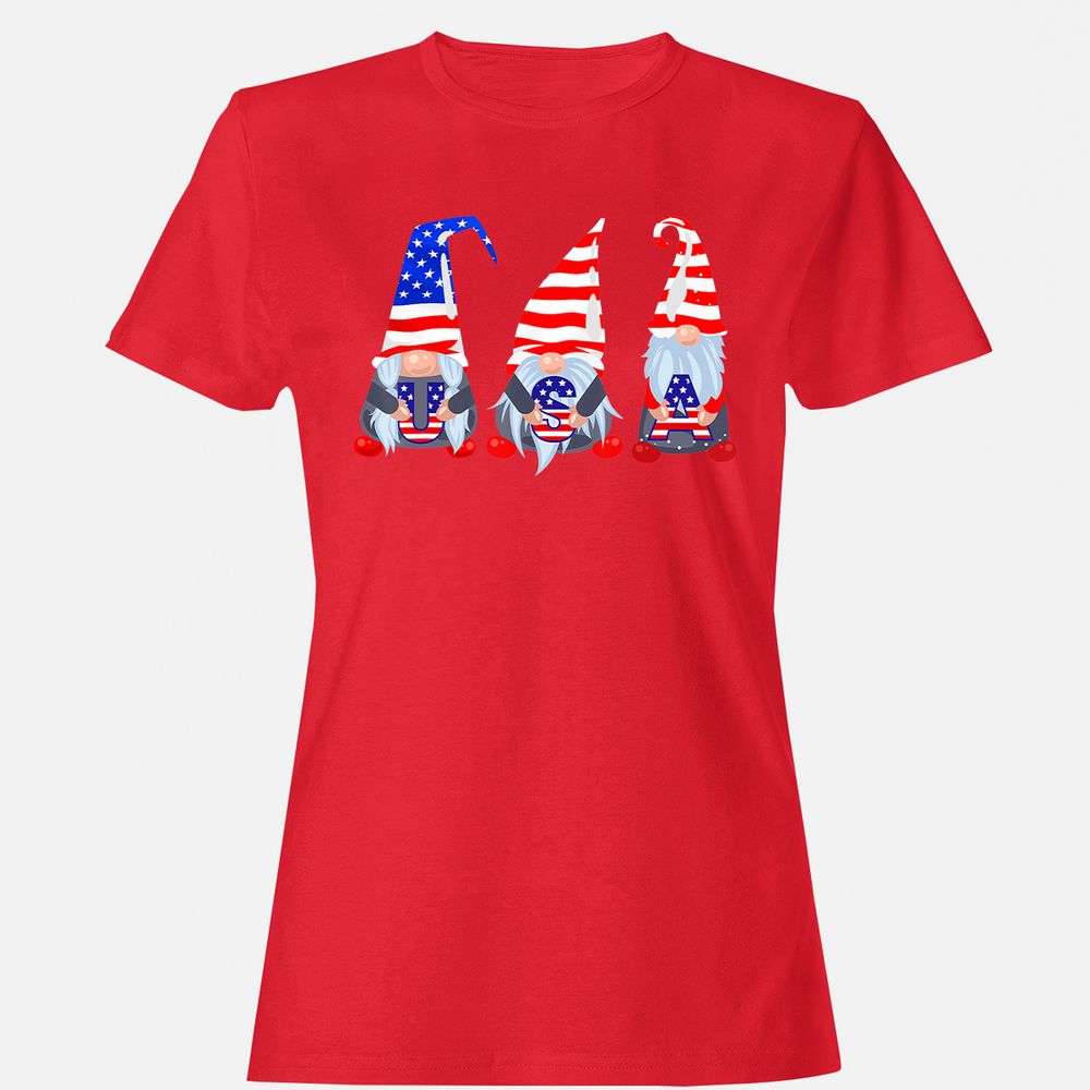 Women's T-Shirt - S8QGVUQ9 - Red - 13