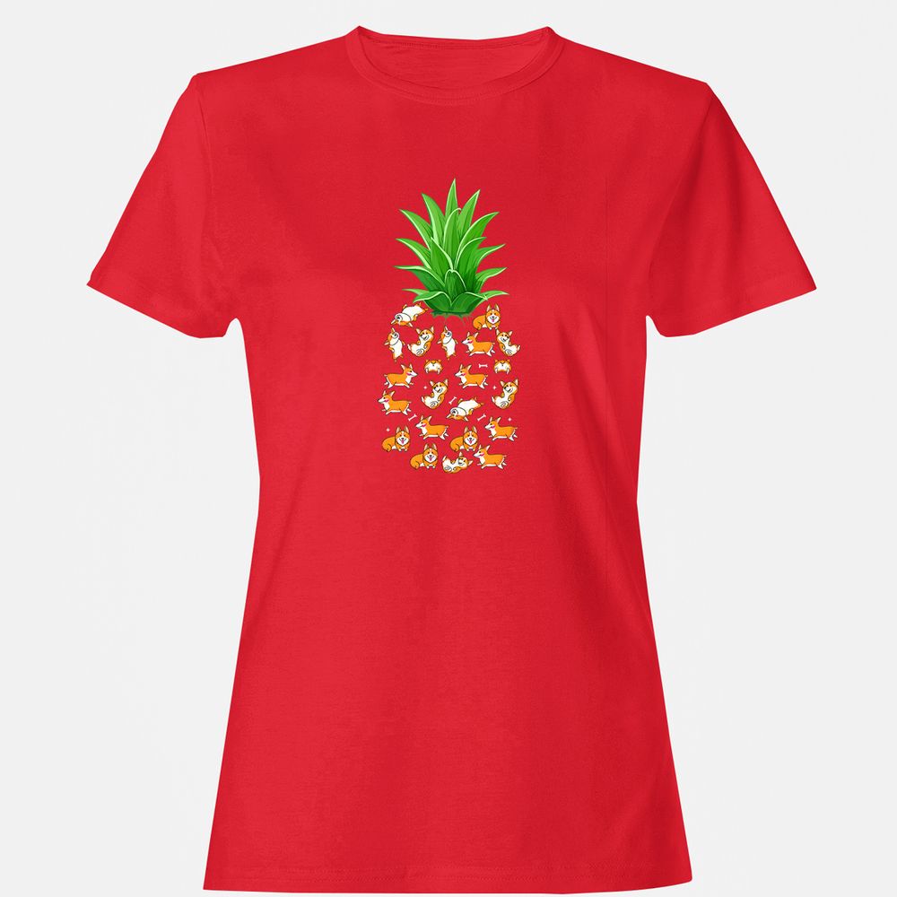 Women's T-Shirt - XZ9GGWJ7 - Red - 13