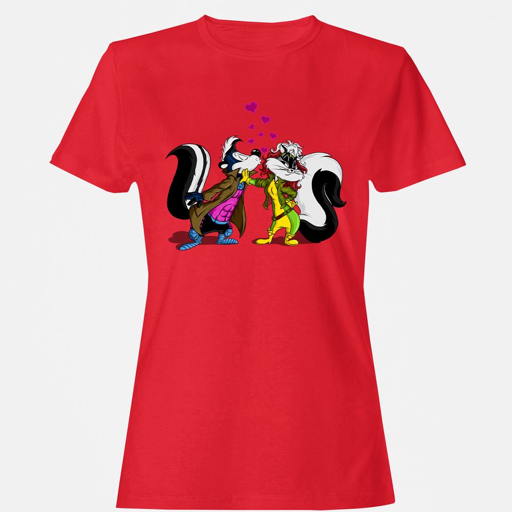 Women's T-Shirt - 6HFVZFV9 - Red - 13