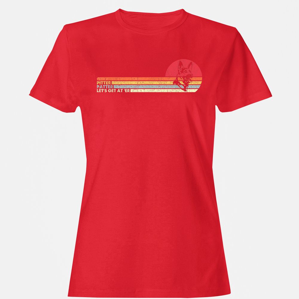 Women's T-Shirt - 1USHJVXP - Red - 13