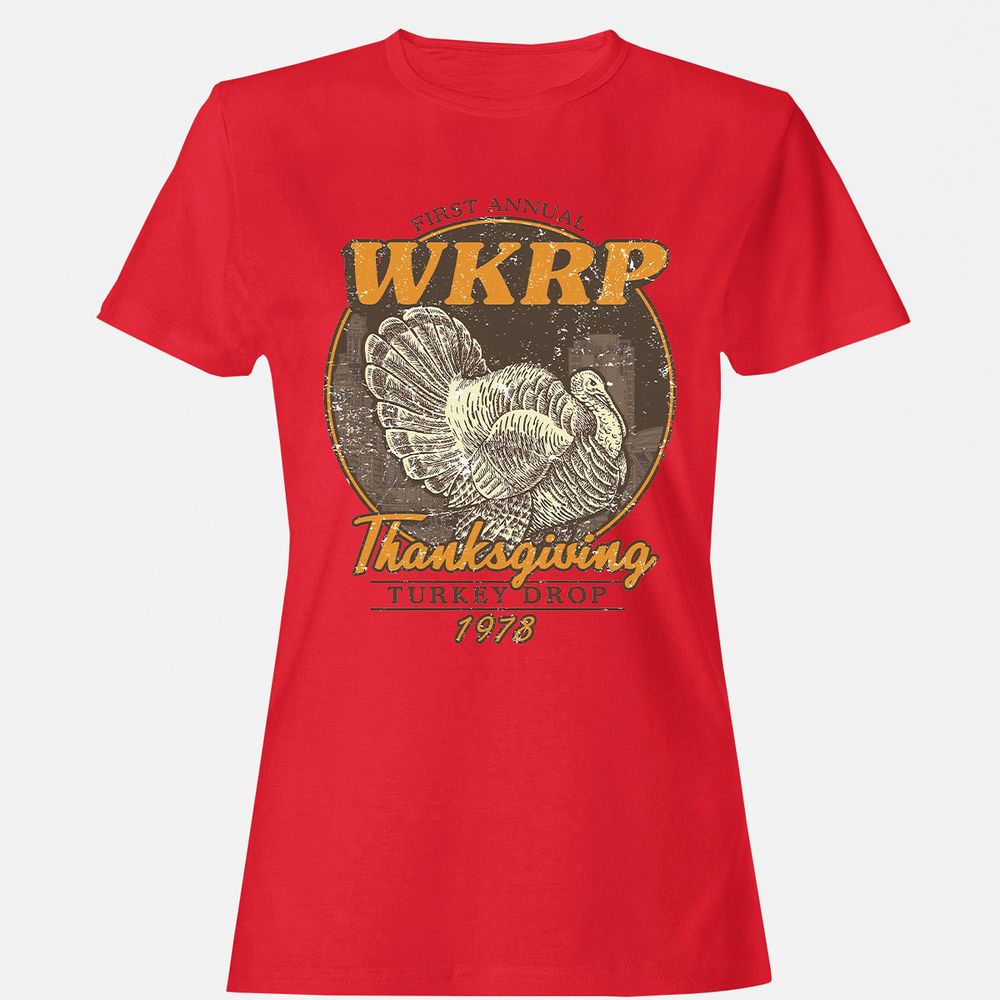 WKRP Turkey Drop - Red - 13