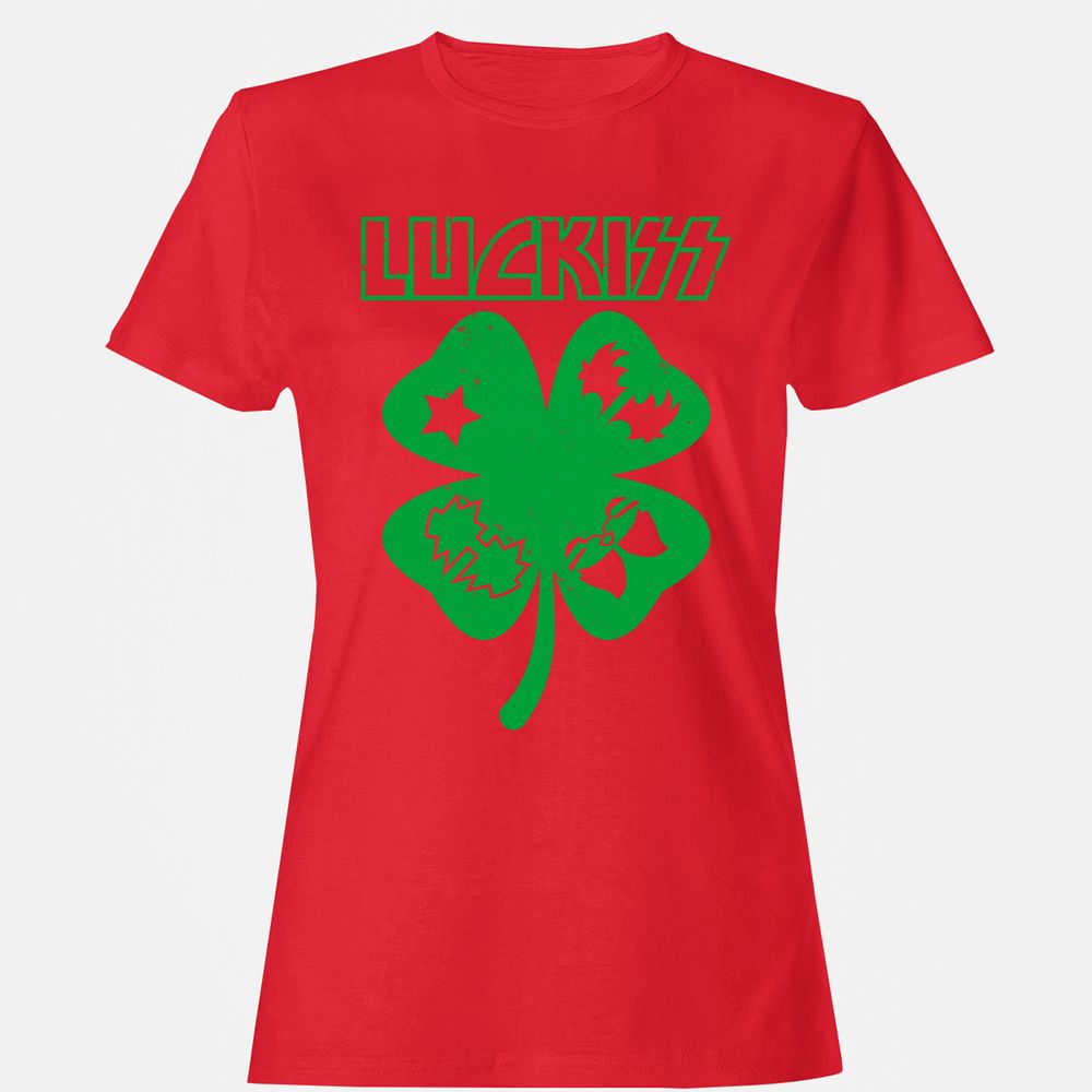 Women's T-Shirt - GA9DRG3S - Red - 13