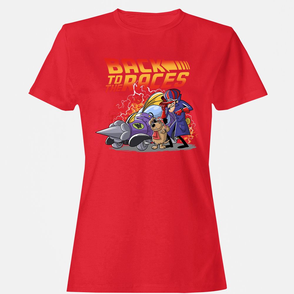 Women's T-Shirt - ECZMTN9V - Red - 13