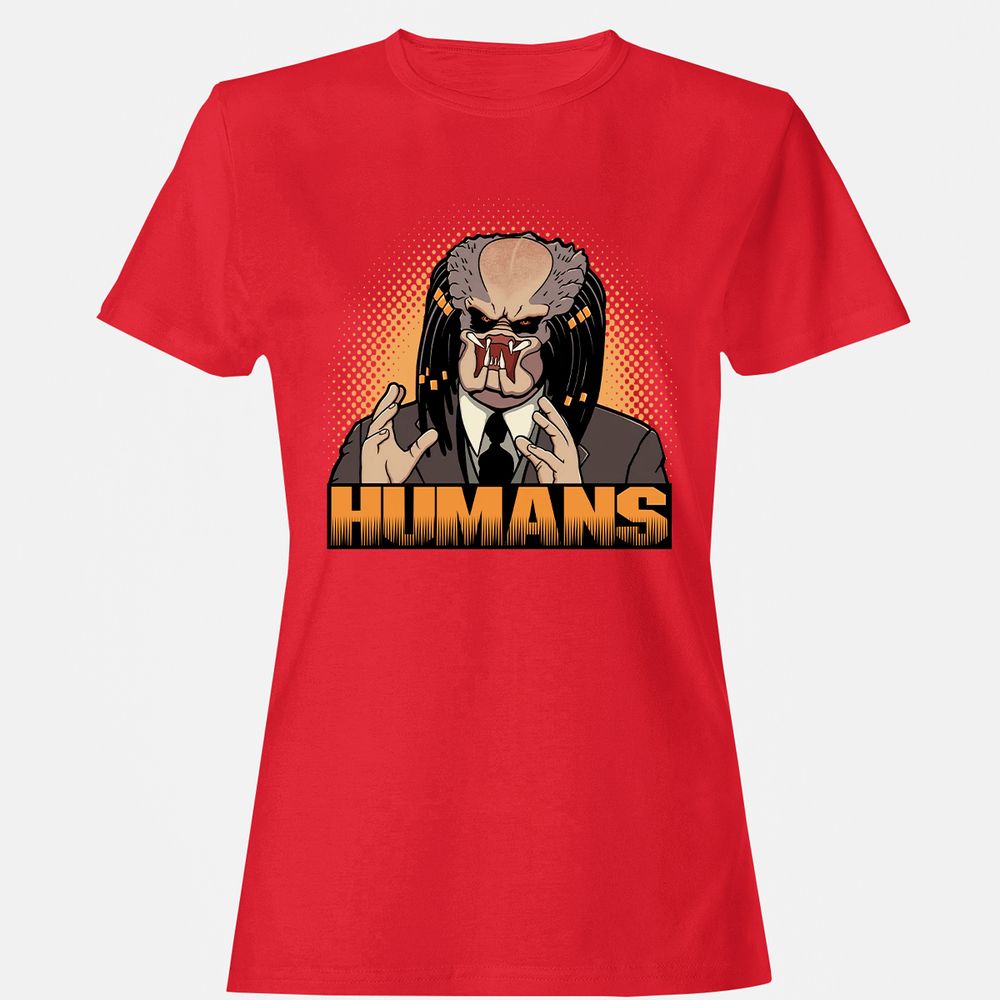 Women's T-Shirt - AH1QQJLC - Red - 13