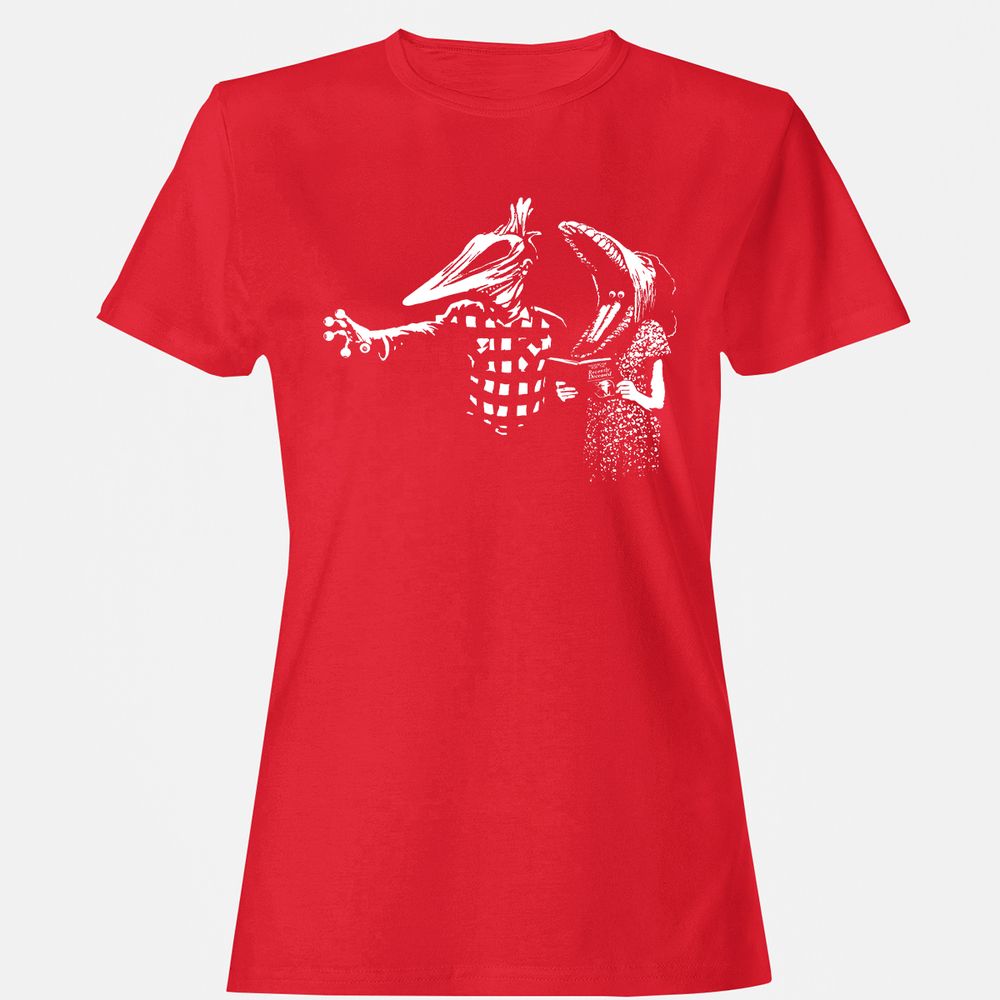 Women's T-Shirt - 6EHKTV36 - Red - 13