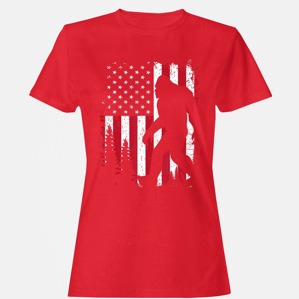 Women's T-Shirt - W4QFYJDD - Red - 13