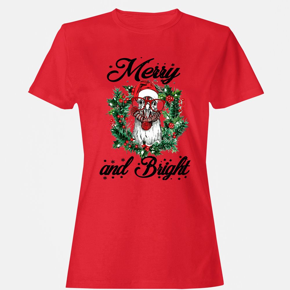 Women's T-Shirt - BNBUEGRJ - Red - 13