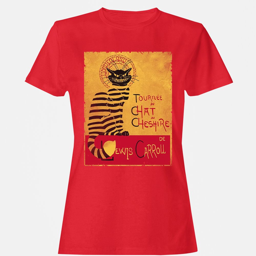 Women's T-Shirt - L1V67HXD - Red - 13