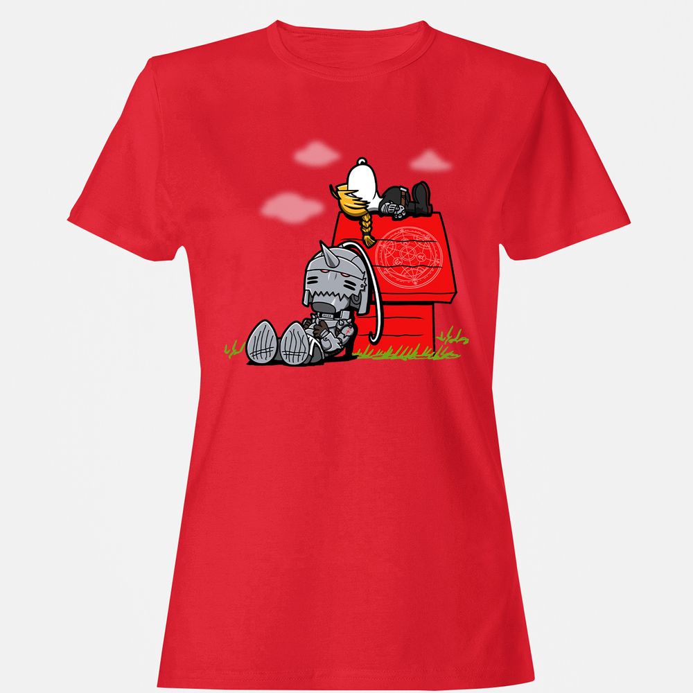 Women's T-Shirt - TJ3Z2CM2 - Red - 13