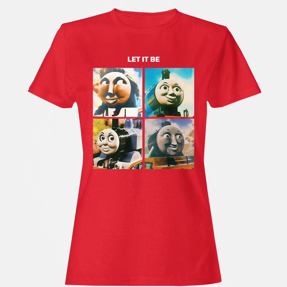 Women's T-Shirt - 6S9E28F5 - Red - 13