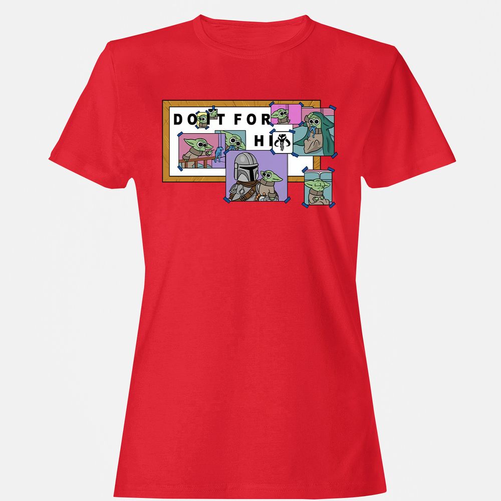 Women's T-Shirt - 74WDK6KP - Red - 13