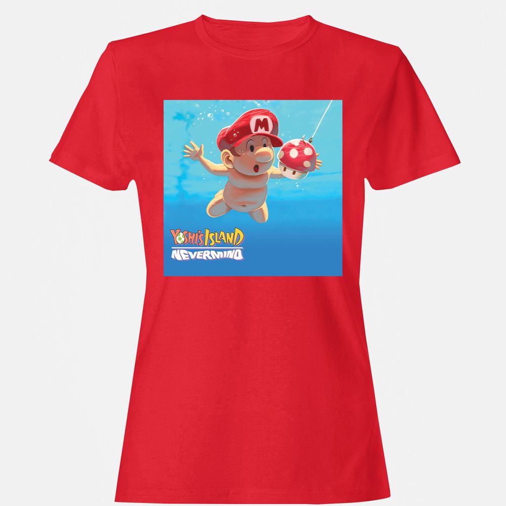 Women's T-Shirt - JAF65HD9 - Red - 13