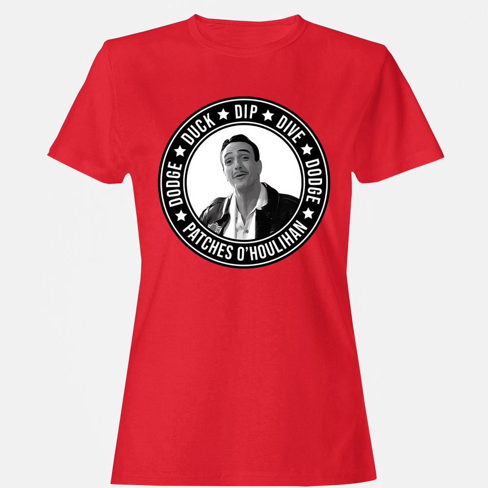 Women's T-Shirt - BE93QFGE - Red - 13