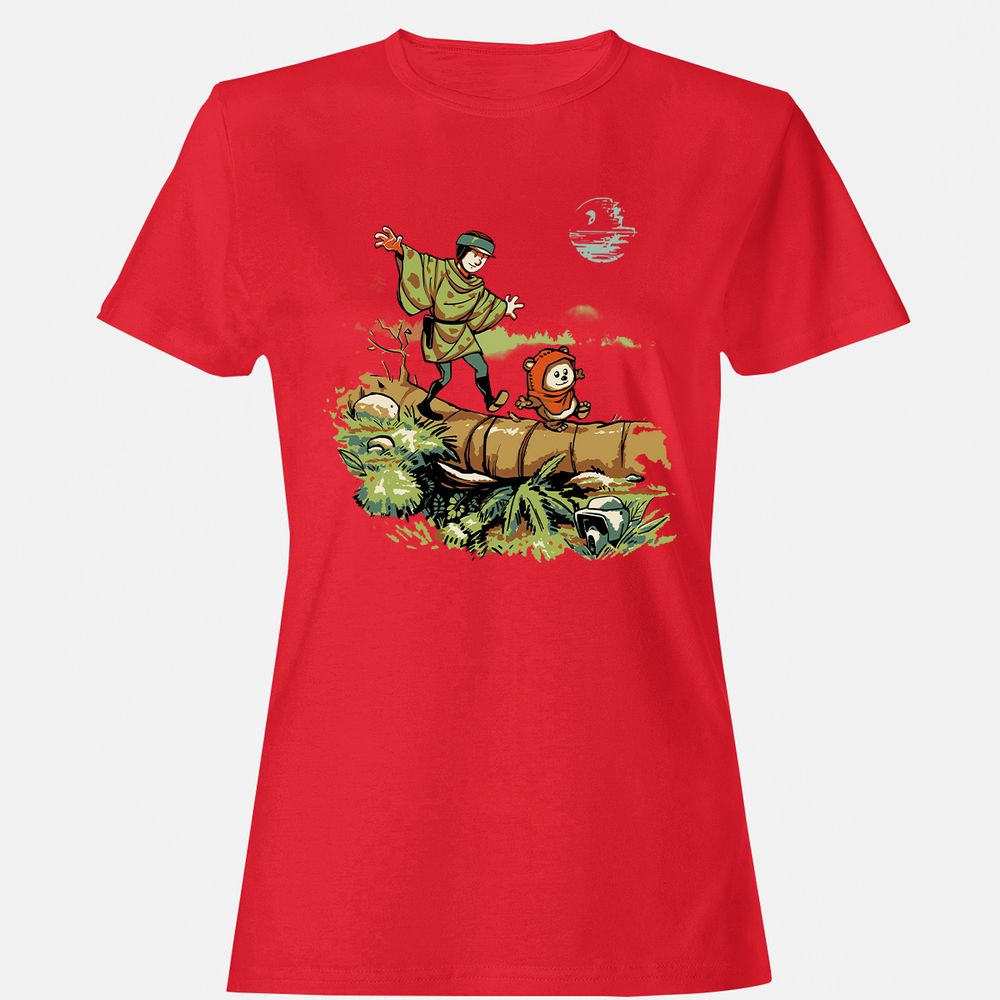 Women's T-Shirt - 8262QYA7 - Red - 13