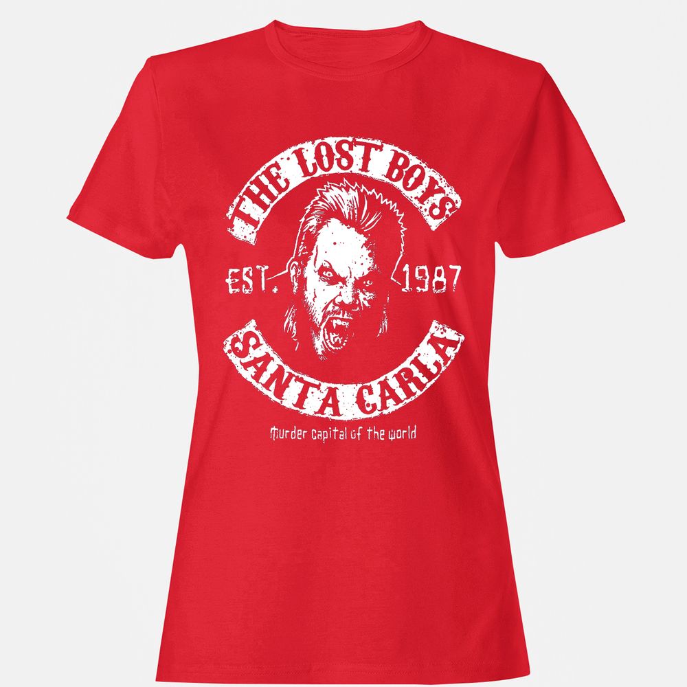 Women's T-Shirt - 9ADRD7F8 - Red - 13