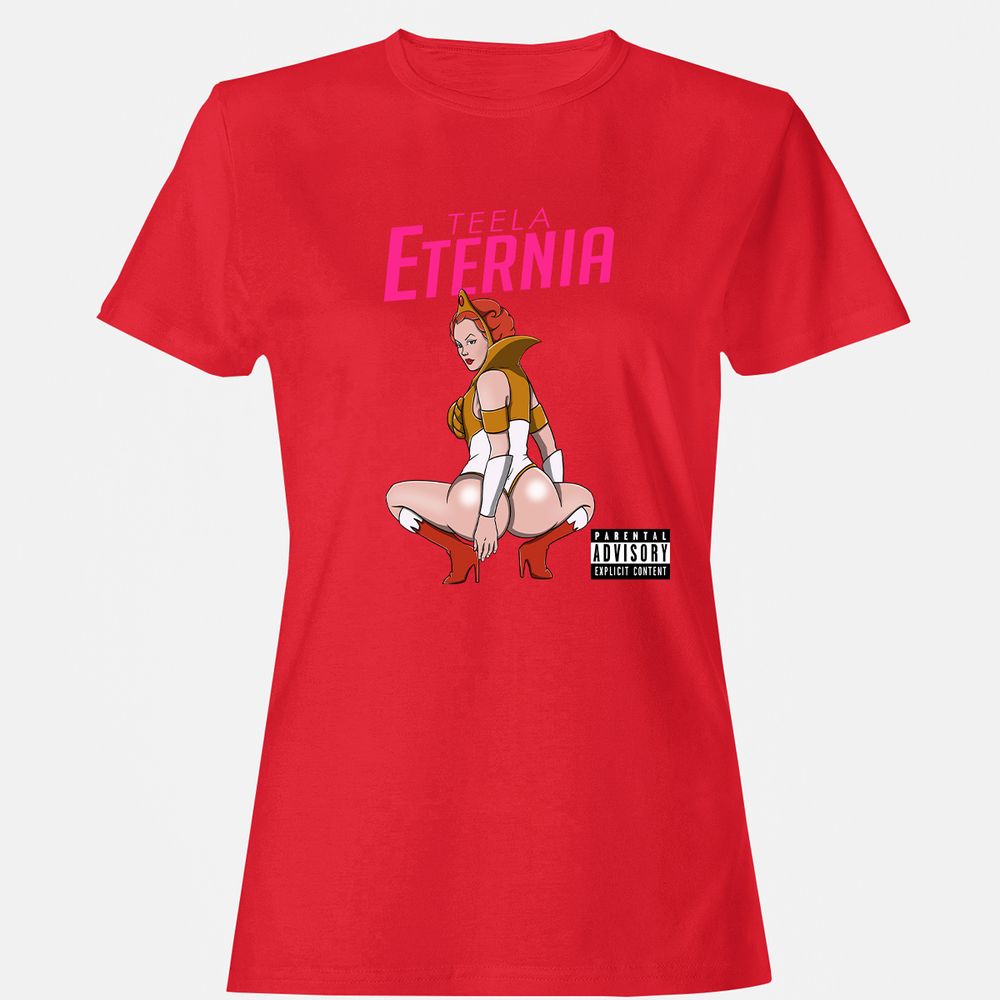 Women's T-Shirt - 2G7BFTJH - Red - 13