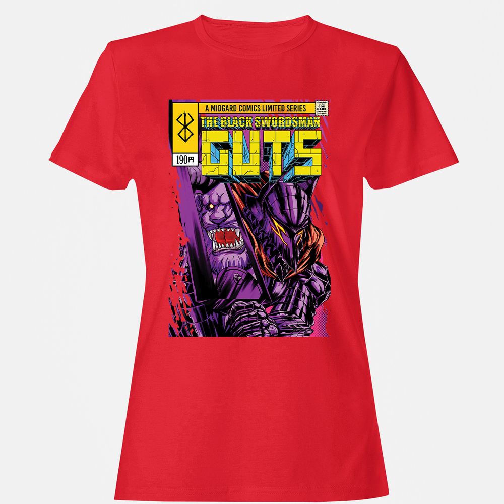 Women's T-Shirt - NFVX4RFQ - Red - 13