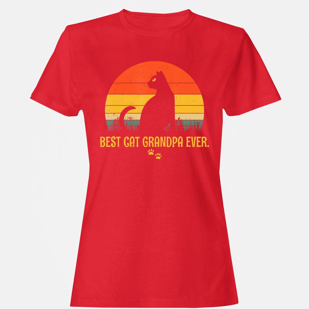 Women's T-Shirt - 7ZX5LD8M - Red - 13