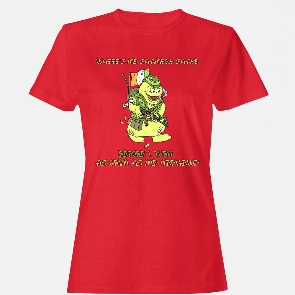 Women's T-Shirt - 446WDBUE - Red - 13