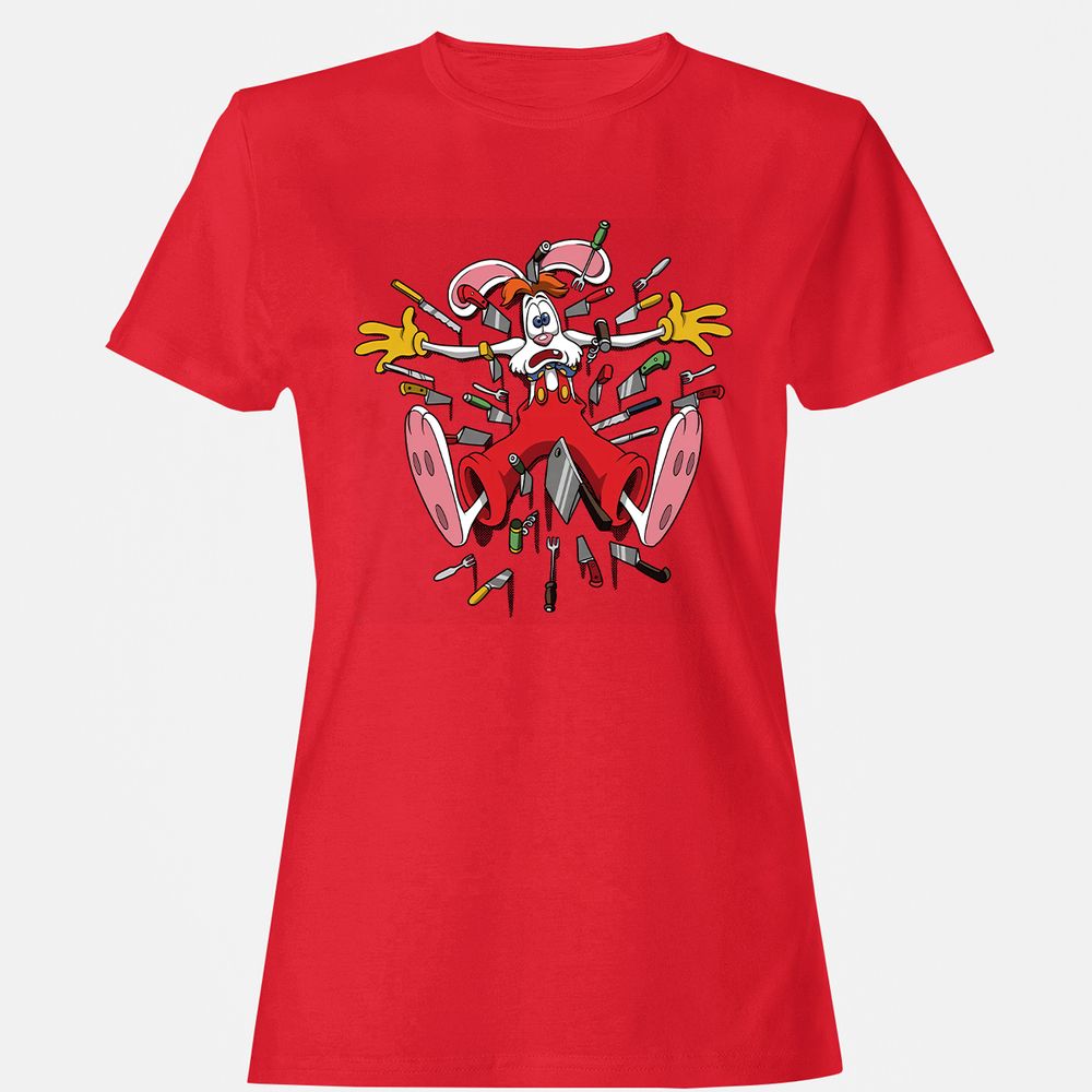 Women's T-Shirt - YW8VSHJB - Red - 13