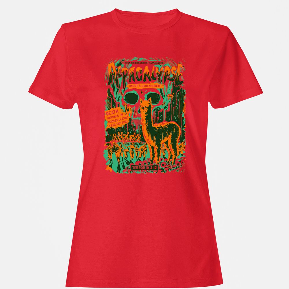 Women's T-Shirt - WE8VYNJ8 - Red - 13