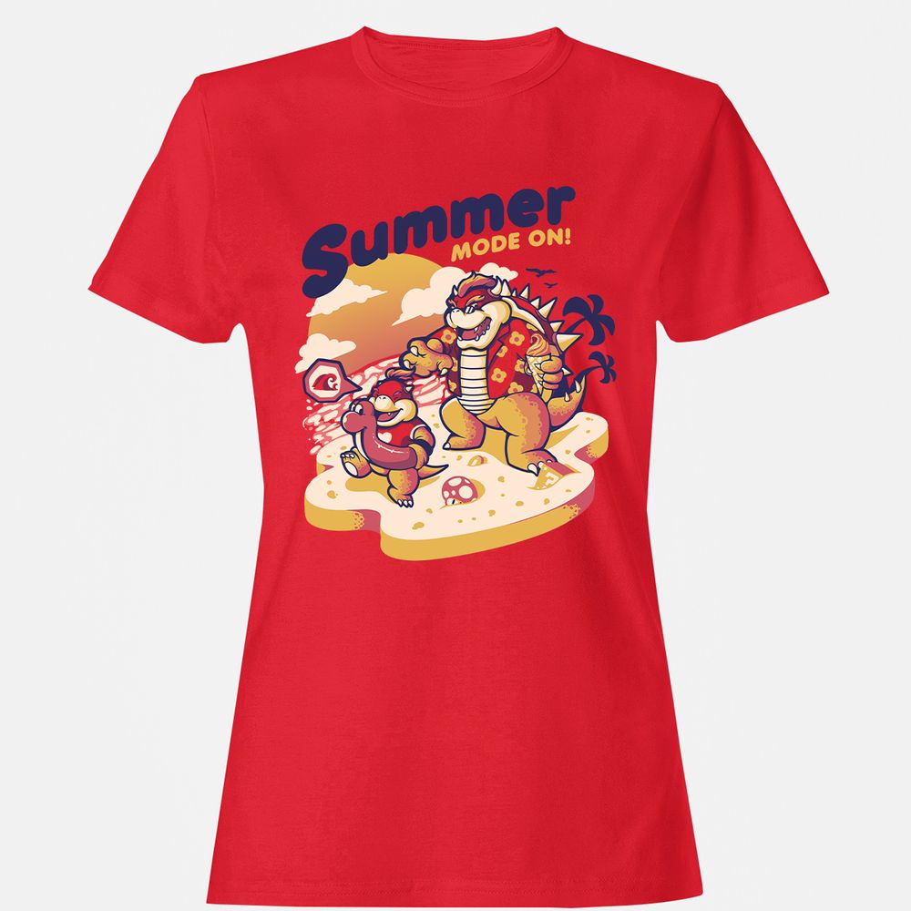 Women's T-Shirt - GHH64P6K - Red - 13