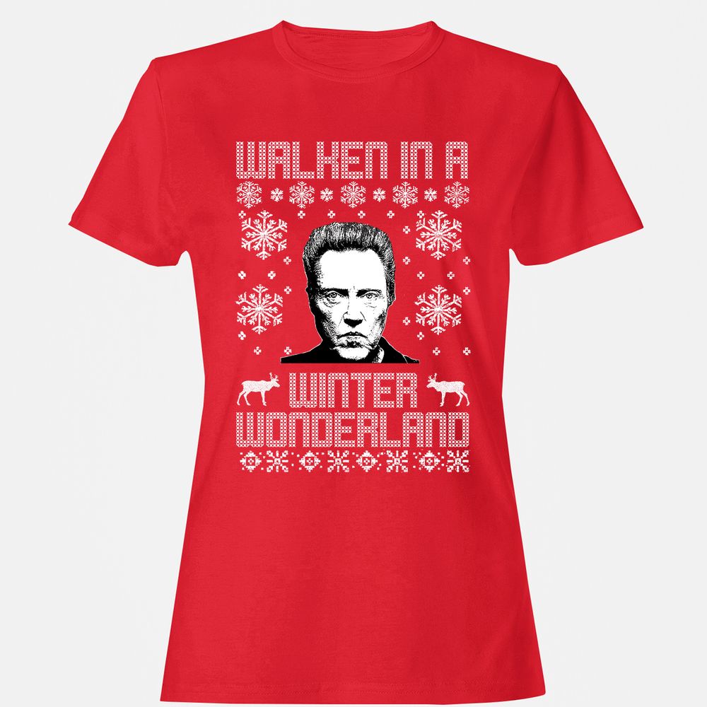 Women's T-Shirt - 1DRUUKHF - Red - 13