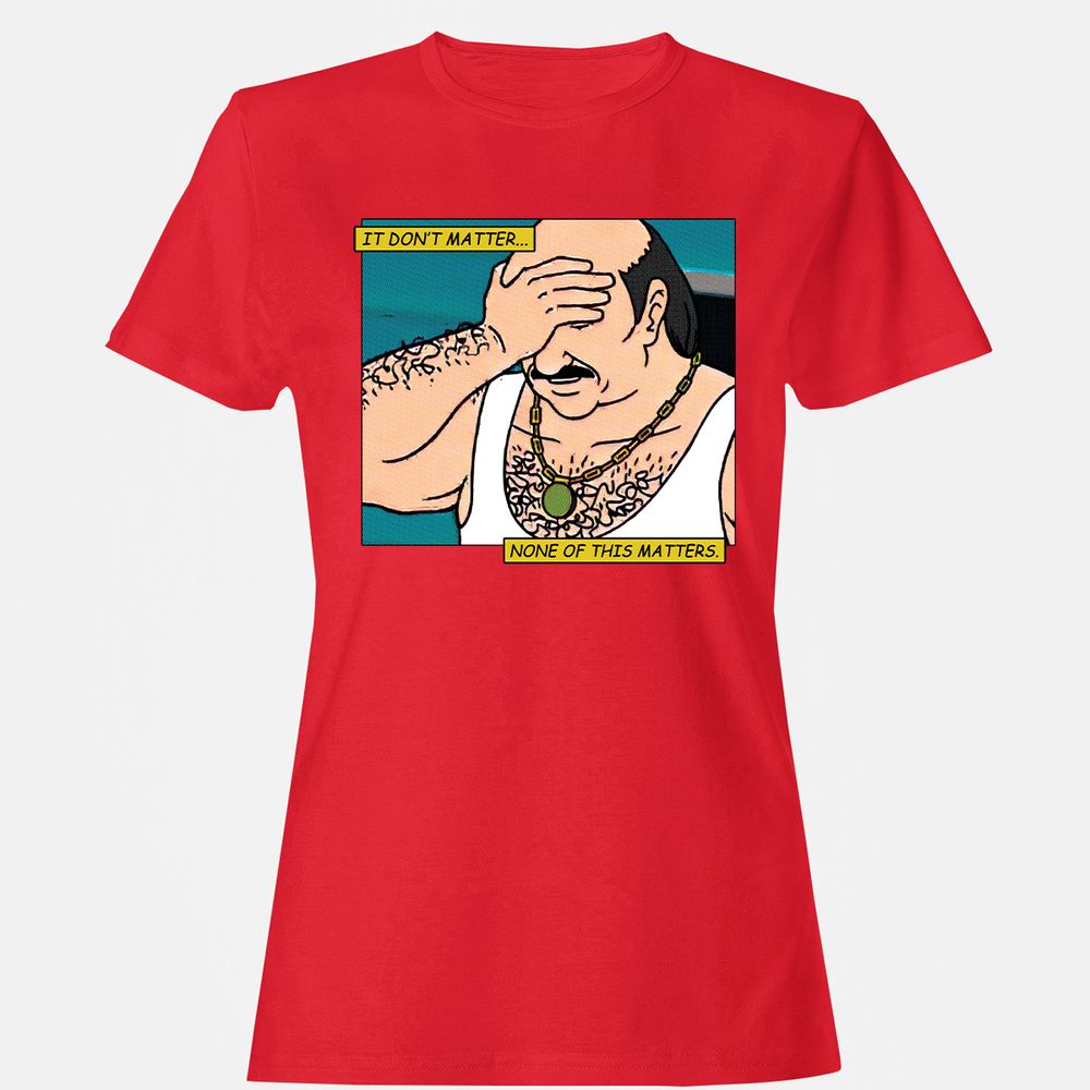Women's T-Shirt - 49RN4Z59 - Red - 13