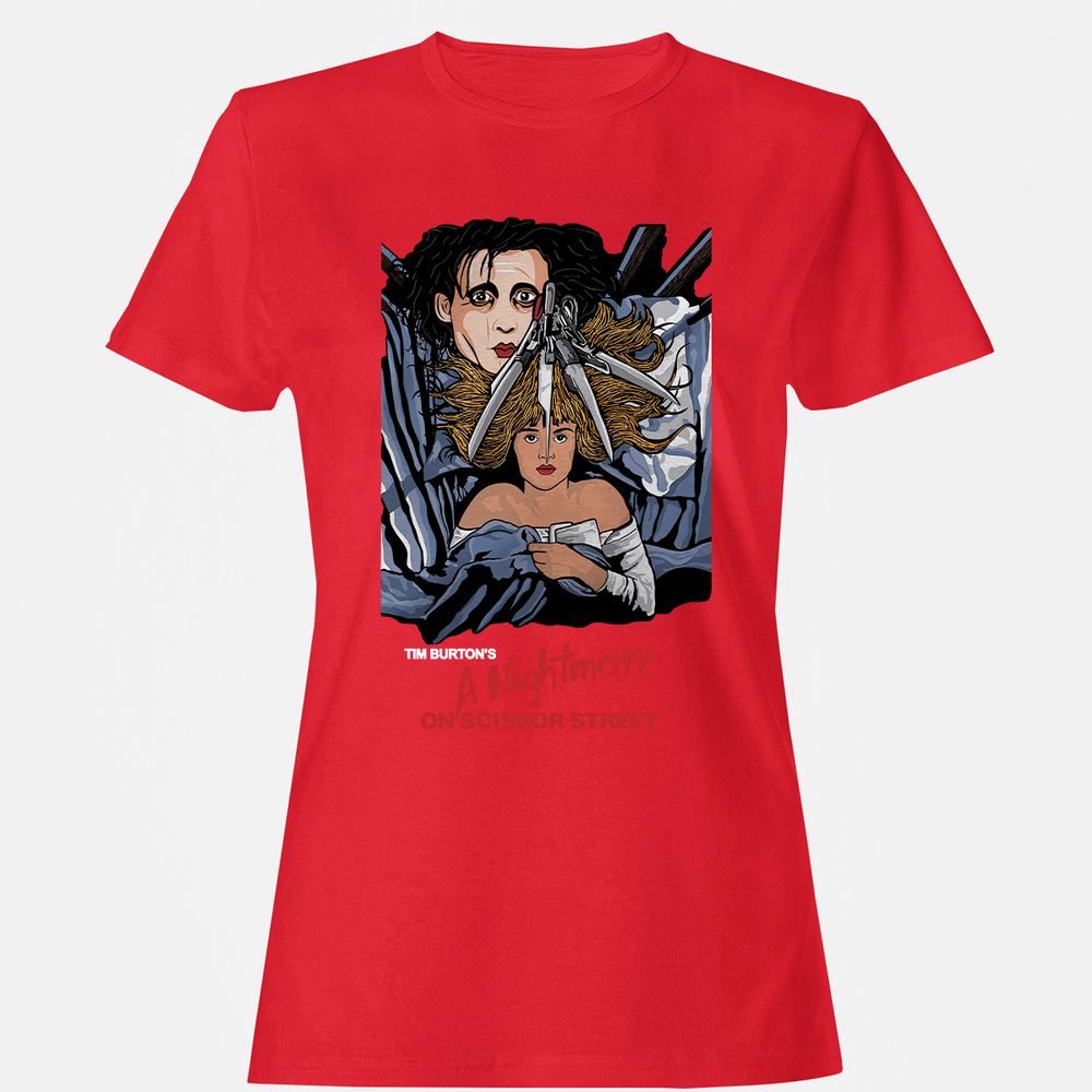 Women's T-Shirt - VN555FYD - Red - 13