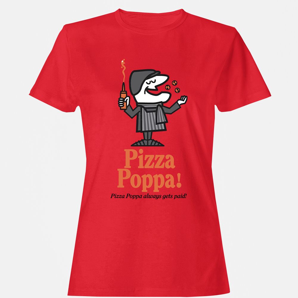 Women's T-Shirt - 4893RXPA - Red - 13