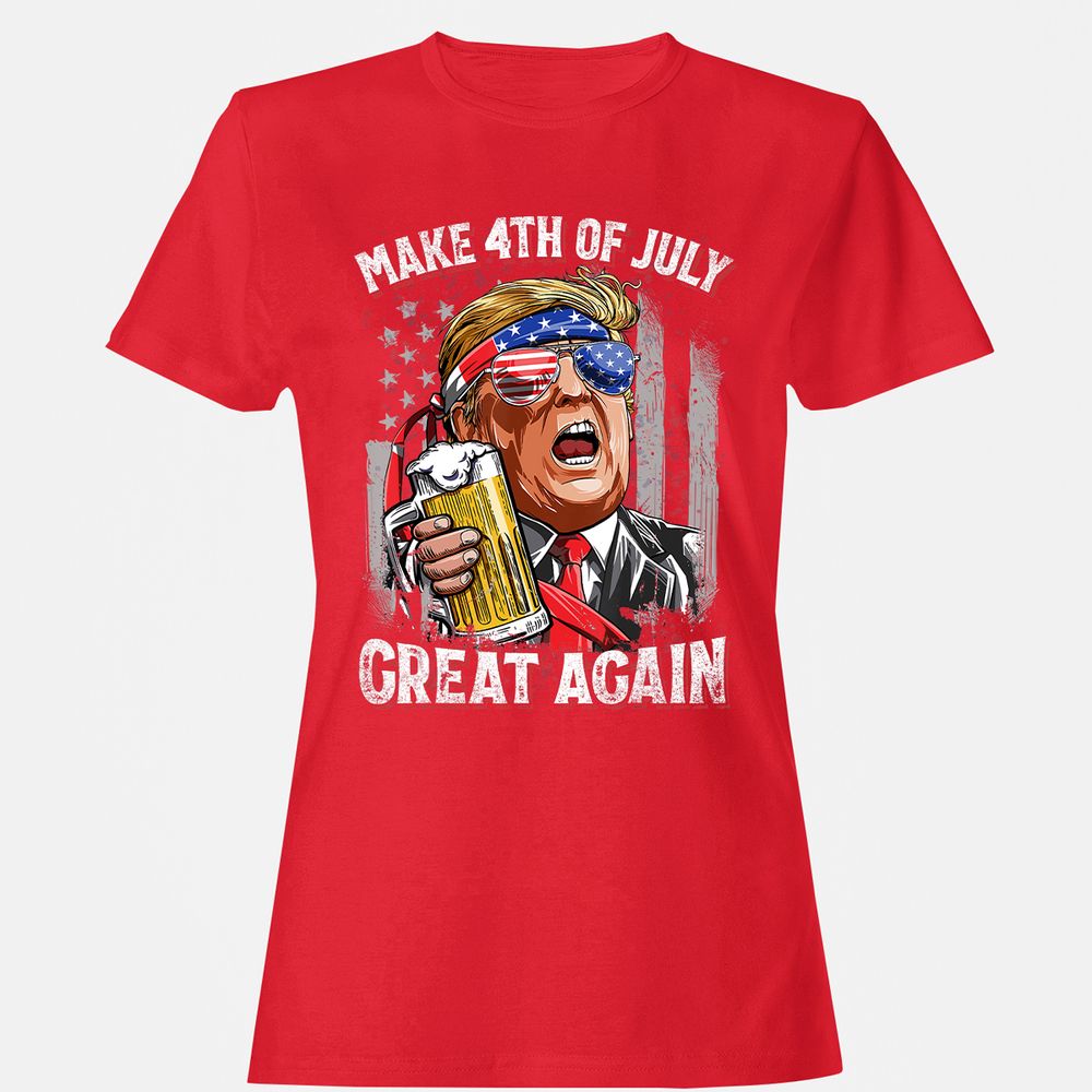 Women's T-Shirt - PFXSLDMS - Red - 13