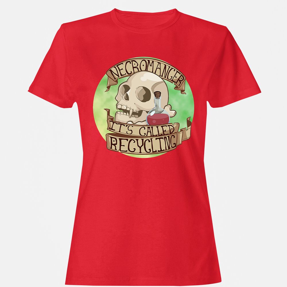 Women's T-Shirt - UK9VCBNS - Red - 13