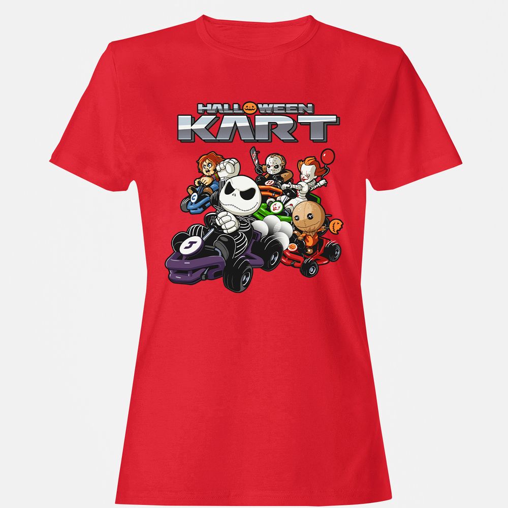 Women's T-Shirt - CJB1FUBK - Red - 13