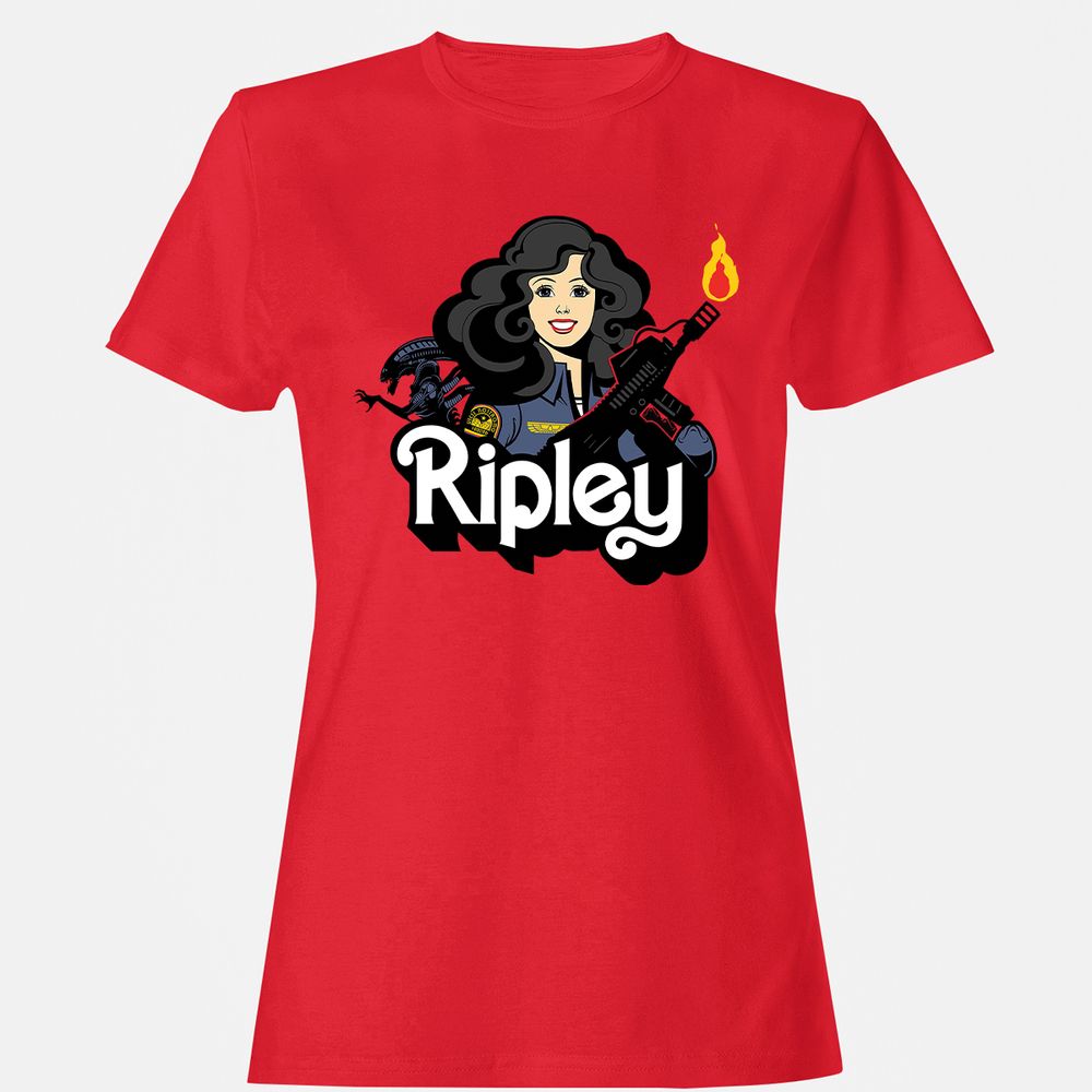 Women's T-Shirt - XTKU53GE - Red - 13