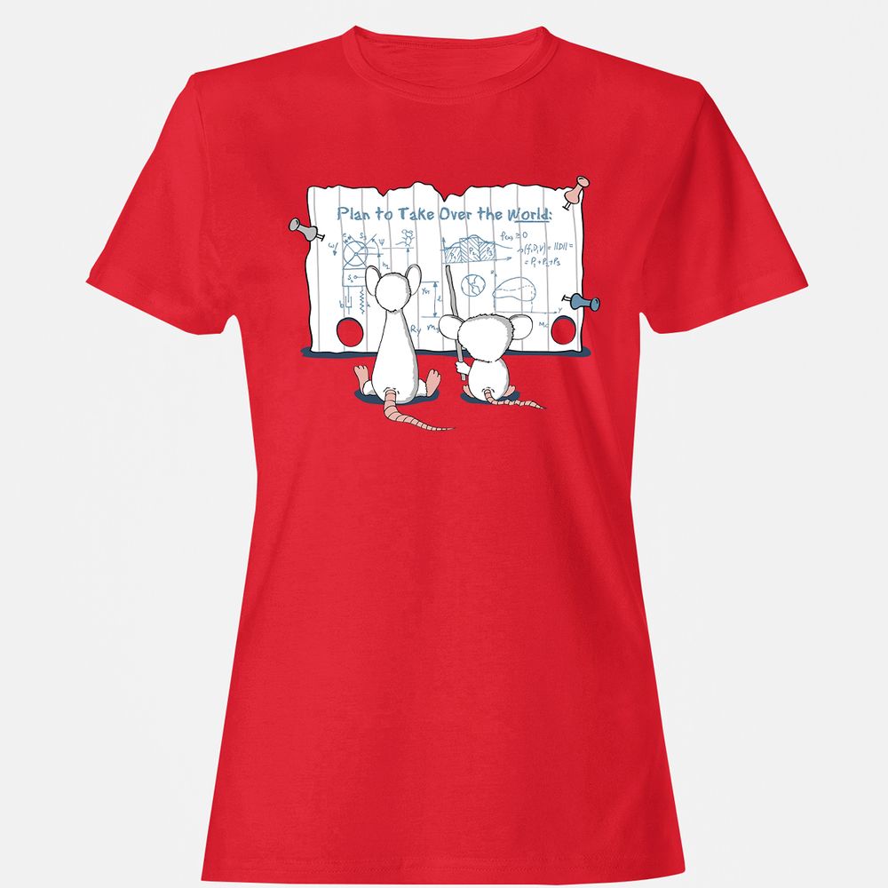 Women's T-Shirt - LFSPGX77 - Red - 13