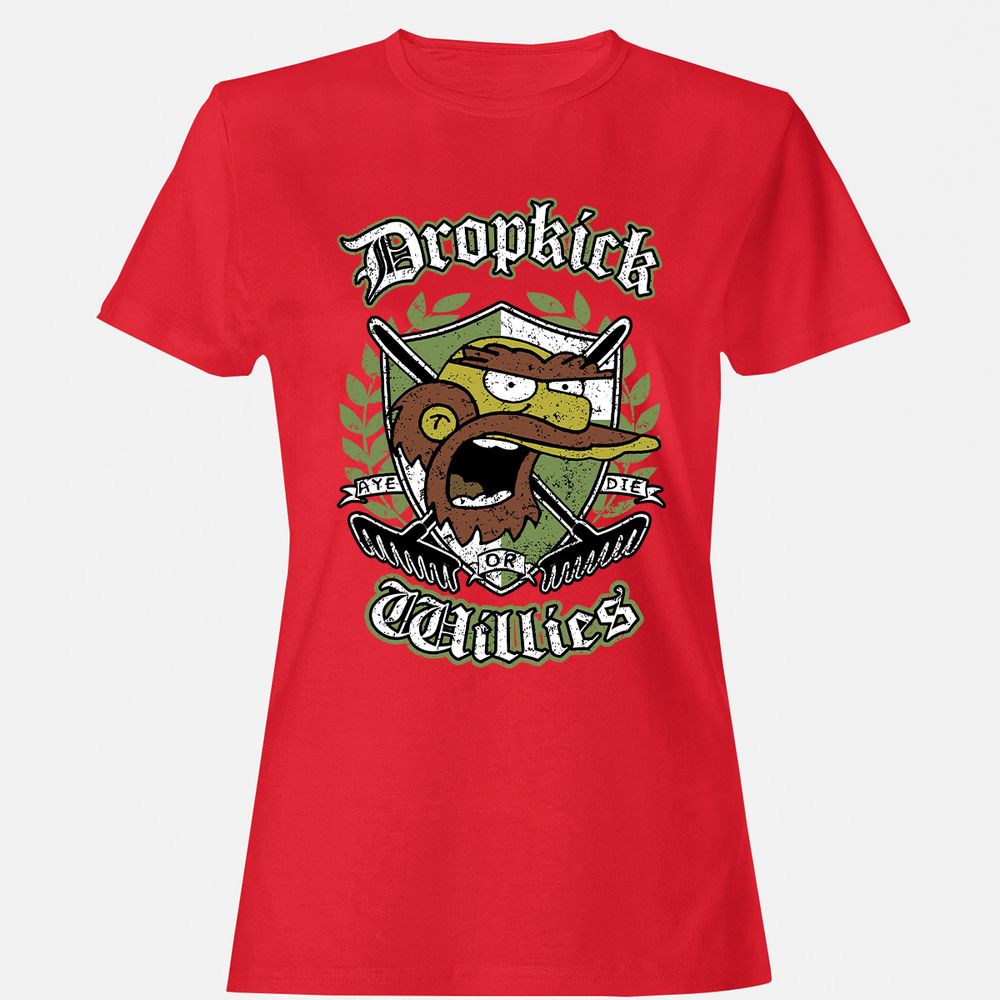 Women's T-Shirt - JQ9ZSDL5 - Red - 13