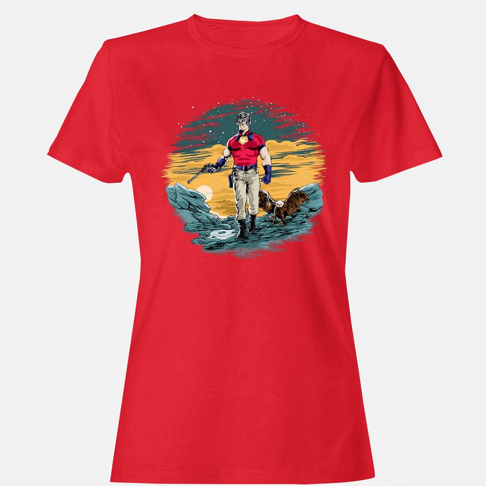 Women's T-Shirt - W5YF5VTA - Red - 13