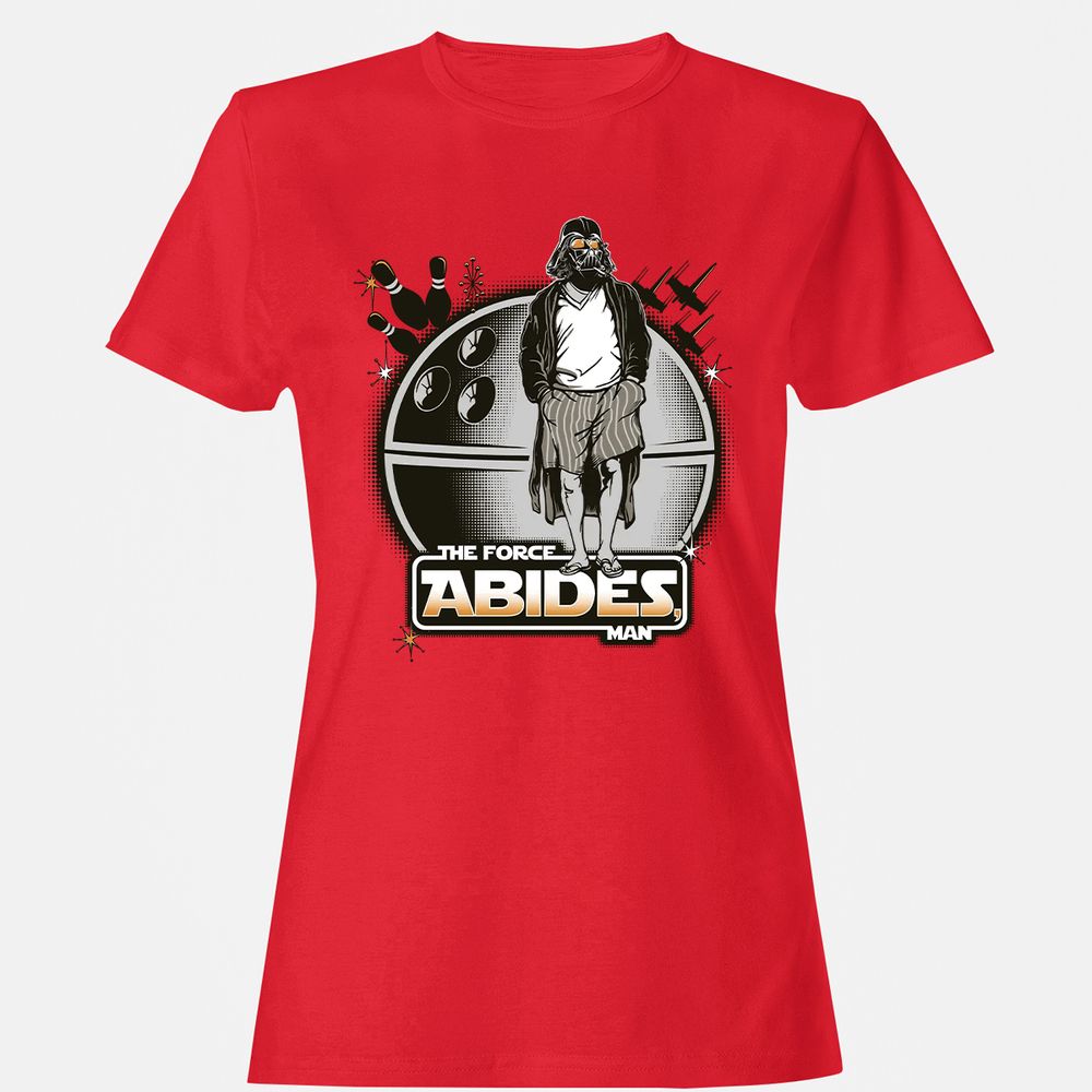 Women's T-Shirt - N5R7BNZU - Red - 13